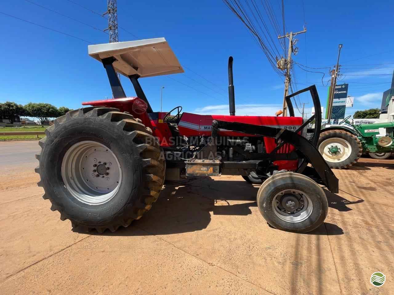 TRATOR MASSEY FERGUSON MF 296 Tração 4x2 Brasil Máquinas Agrícolas LUCAS DO RIO VERDE MATO GROSSO MT